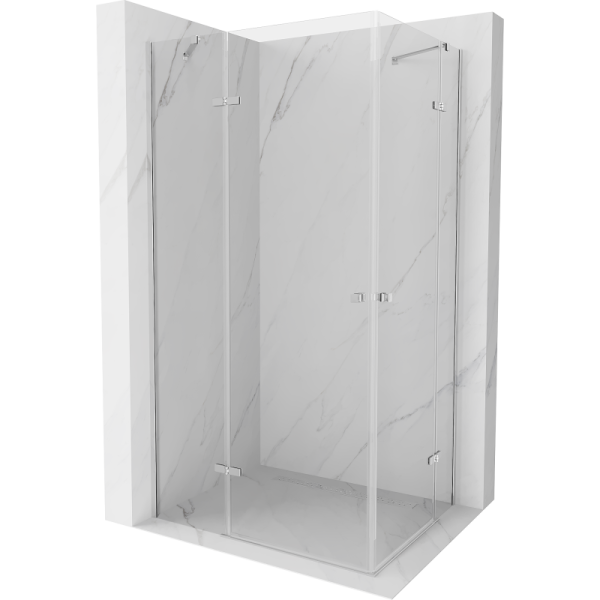 Kabina prysznicowa uchylna Mexen Roma 90x120 transparent 496226