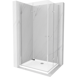 Kabina prysznicowa z brodzikiem Mexen Duo 100×90 transparent 496204 Kabina prysznicowa z brodzikiem Mexen Duo 100×90 transparent 496204