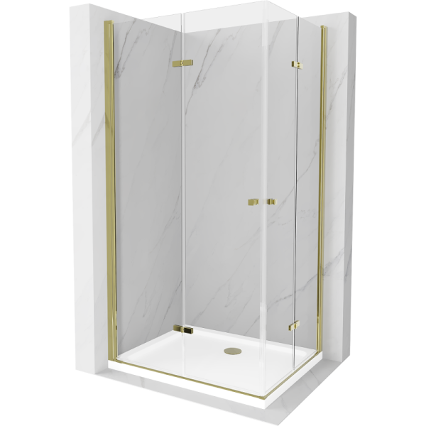 Kabina prysznicowa z brodzikiem Mexen Duo 80x70 transparent 495468