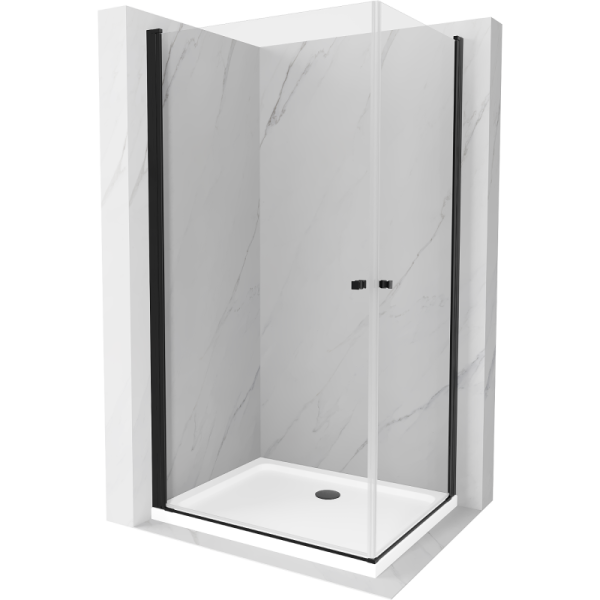 Kabina prysznicowa z brodzikiem Mexen Duo 80x70 transparent 495637