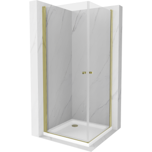 Kabina prysznicowa z brodzikiem Mexen Duo 90×90 transparent 494938