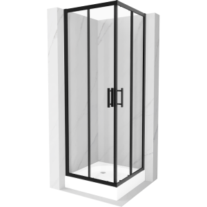 Kabina prysznicowa z brodzikiem Mexen kwadratowa Rio 70×70 transparent 495052 Kabina prysznicowa z brodzikiem Mexen kwadratowa Rio 70×70 transparent 495052