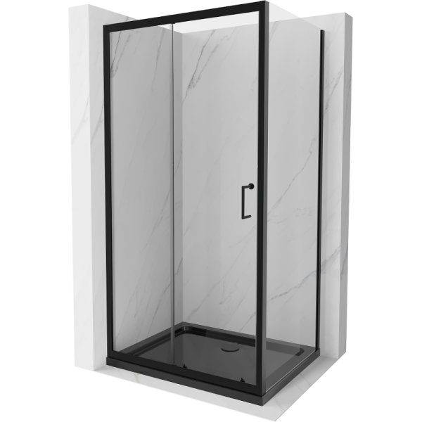 Kabina prysznicowa z brodzikiem Mexen rozsuwana Apia 110x100 transparent 507377
