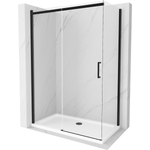 Kabina prysznicowa z brodzikiem Mexen rozsuwana Omega 130×70 transparent 495481 Kabina prysznicowa z brodzikiem Mexen rozsuwana Omega 130×70 transparent 495481