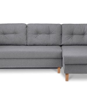 KONSIMO ERISO Narożnik ciemnoszary rozkładany z pojemnikiem, szer. 240 cm 857112 KONSIMO ERISO Narożnik ciemnoszary rozkładany z pojemnikiem, szer. 240 cm 857112