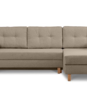 KONSIMO ERISO Narożnik szaro-beżowy prawy/lewy boucle szer. 240 cm 857104 KONSIMO ERISO Narożnik szaro-beżowy prawy/lewy boucle szer. 240 cm 857104