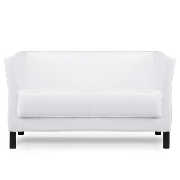 KONSIMO ESPECTO Elegancka sofa do gabinetu/poczekalni, biała 851055