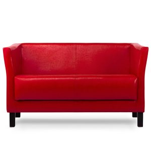 KONSIMO ESPECTO Elegancka sofa do gabinetu/poczekalni, czerwona 851131 KONSIMO ESPECTO Elegancka sofa do gabinetu/poczekalni, czerwona 851131