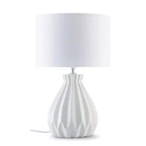 KONSIMO FABO duża lampa stołowa biała 807848 KONSIMO FABO duża lampa stołowa biała 807848