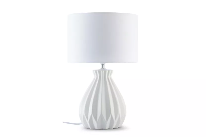 KONSIMO FABO duża lampa stołowa biała 807848
