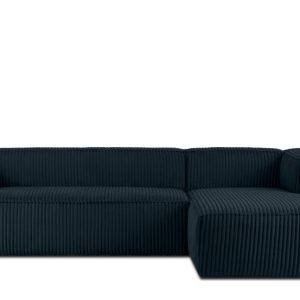 KONSIMO FEROX Duży nowoczesny narożnik prawy w tkaninie gruby sztruks 796404