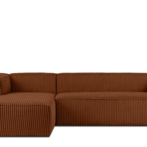 KONSIMO FEROX Narożnik lewy w tkaninie sztruksowej szer. 305 cm 796318