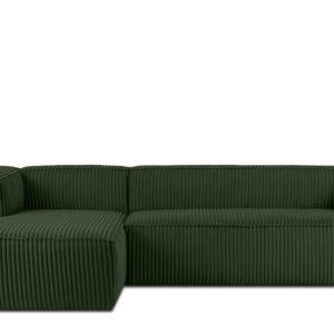 KONSIMO FEROX Narożnik lewy w tkaninie sztruksowej szer. 305 cm 796444