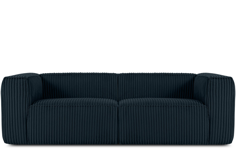 KONSIMO FEROX Nowoczesna sofa trzyosobowa w tkaninie sztruksowej 796507
