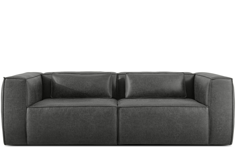 KONSIMO FEROX Sofa trzyosobowa do salonu w stylu loftowym/industrialnym 999598