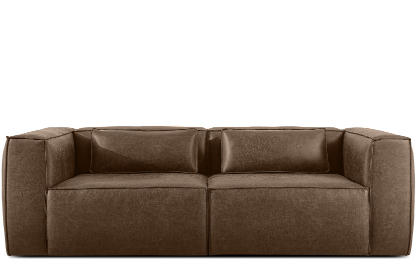 KONSIMO FEROX Sofa trzyosobowa do salonu w stylu loftowym/industrialnym 999620