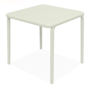 KONSIMO FICCARI Stół na ogród/balkon/taras 4-osobowy, beżowy, mały 868681 KONSIMO FICCARI Stół na ogród/balkon/taras 4-osobowy, beżowy, mały 868681