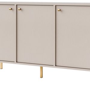KONSIMO FLOREN Duża nowoczesna komoda do salonu na złotych nóżkach 757804 KONSIMO FLOREN Duża nowoczesna komoda do salonu na złotych nóżkach 757804
