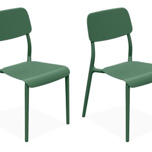 KONSIMO GALIO Nowoczesne krzesło ogrodowe, oliwkowe, zielone 2 szt. 868352 KONSIMO GALIO Nowoczesne krzesło ogrodowe, oliwkowe, zielone 2 szt. 868352