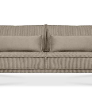 KONSIMO GANZO Trzyosobowa sofa do salonu w stylu loft z poduszkami 796551 KONSIMO GANZO Trzyosobowa sofa do salonu w stylu loft z poduszkami 796551