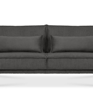 KONSIMO GANZO Trzyosobowa sofa do salonu w stylu loft z poduszkami 796559 KONSIMO GANZO Trzyosobowa sofa do salonu w stylu loft z poduszkami 796559