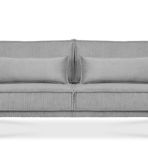 KONSIMO GANZO Trzyosobowa sofa do salonu w stylu loft z poduszkami 796512 KONSIMO GANZO Trzyosobowa sofa do salonu w stylu loft z poduszkami 796512
