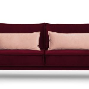 KONSIMO GANZO Trzyosobowa sofa do salonu w stylu loft z poduszkami 796518 KONSIMO GANZO Trzyosobowa sofa do salonu w stylu loft z poduszkami 796518
