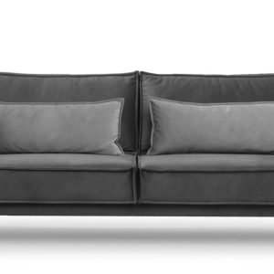 KONSIMO GANZO Trzyosobowa sofa do salonu w stylu loft z poduszkami 796523 KONSIMO GANZO Trzyosobowa sofa do salonu w stylu loft z poduszkami 796523