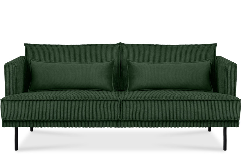 KONSIMO GANZO Trzyosobowa sofa do salonu w stylu loft z poduszkami 796526