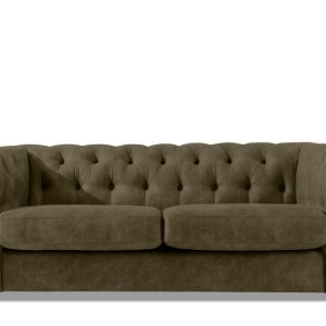 KONSIMO GRAVO Sofa trzyosobowa z ekoskóry chesterfield, pikowana 823683 KONSIMO GRAVO Sofa trzyosobowa z ekoskóry chesterfield, pikowana 823683