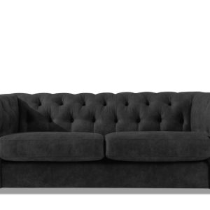 KONSIMO GRAVO Sofa trzyosobowa z ekoskóry chesterfield, pikowana 823685 KONSIMO GRAVO Sofa trzyosobowa z ekoskóry chesterfield, pikowana 823685