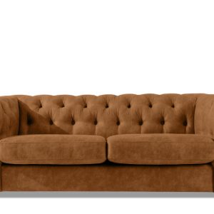 KONSIMO GRAVO Sofa trzyosobowa z ekoskóry chesterfield, pikowana 823682 KONSIMO GRAVO Sofa trzyosobowa z ekoskóry chesterfield, pikowana 823682