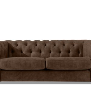 KONSIMO GRAVO Sofa trzyosobowa z ekoskóry chesterfield, pikowana 823687 KONSIMO GRAVO Sofa trzyosobowa z ekoskóry chesterfield, pikowana 823687
