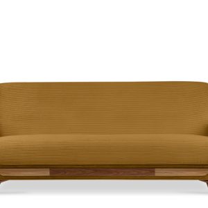 KONSIMO GUSTAVO II Sofa trzyosobowa rozkładana w tkaninie sztruksowej 817507 KONSIMO GUSTAVO II Sofa trzyosobowa rozkładana w tkaninie sztruksowej 817507