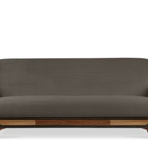 KONSIMO GUSTAVO II Sofa trzyosobowa rozkładana w tkaninie sztruksowej 817518 KONSIMO GUSTAVO II Sofa trzyosobowa rozkładana w tkaninie sztruksowej 817518