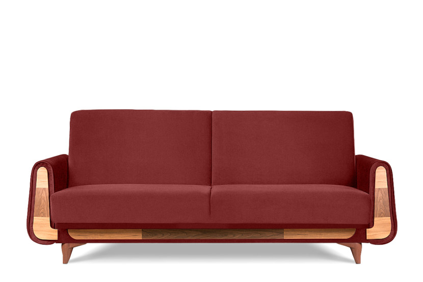 KONSIMO GUSTAVO Sofa rozkładana z pojemnikiem na pościel do salonu 817516
