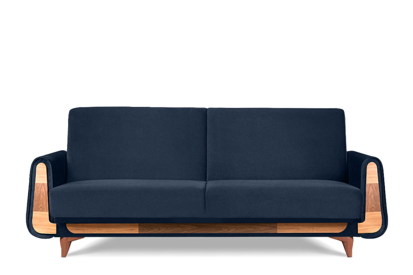 KONSIMO GUSTAVO Sofa rozkładana z pojemnikiem na pościel do salonu 817504
