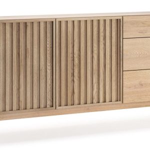 KONSIMO HARMA duża komoda, system Push-to-Open, kolor dębowy, loft 725769