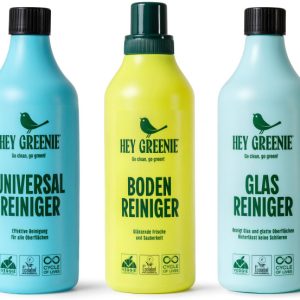 KONSIMO HEY GREENIE Zestaw eko-wegańskich środków do czyszczenia 3 szt. 836631 KONSIMO HEY GREENIE Zestaw eko-wegańskich środków do czyszczenia 3 szt. 836631