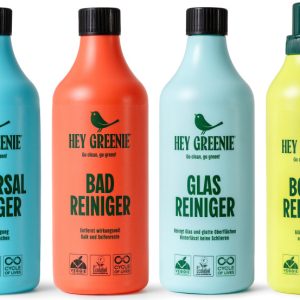 KONSIMO HEY GREENIE Zestaw wegańskich płynów do czyszczenia 4 szt. 829485 KONSIMO HEY GREENIE Zestaw wegańskich płynów do czyszczenia 4 szt. 829485