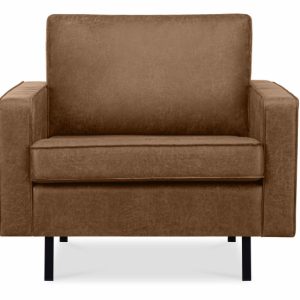 KONSIMO INVIA Fotel z podłokietnikami w stylu loft na czarnych nogach 794691 KONSIMO INVIA Fotel z podłokietnikami w stylu loft na czarnych nogach 794691