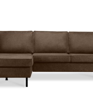 KONSIMO INVIA Narożnik lewy w stylu loft, metalowe nóżki, szer. 234 cm 794952 KONSIMO INVIA Narożnik lewy w stylu loft, metalowe nóżki, szer. 234 cm 794952
