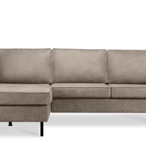 KONSIMO INVIA Narożnik lewy w stylu loft, metalowe nóżki, szer. 234 cm 794954 KONSIMO INVIA Narożnik lewy w stylu loft, metalowe nóżki, szer. 234 cm 794954