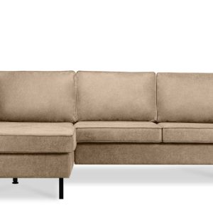 KONSIMO INVIA Narożnik lewy w stylu loft, metalowe nóżki, szer. 234 cm 794955 KONSIMO INVIA Narożnik lewy w stylu loft, metalowe nóżki, szer. 234 cm 794955