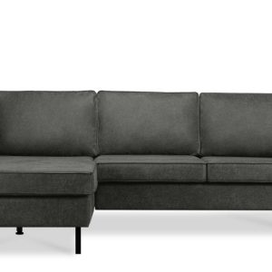 KONSIMO INVIA Narożnik lewy w stylu loft, metalowe nóżki, szer. 234 cm 794951 KONSIMO INVIA Narożnik lewy w stylu loft, metalowe nóżki, szer. 234 cm 794951