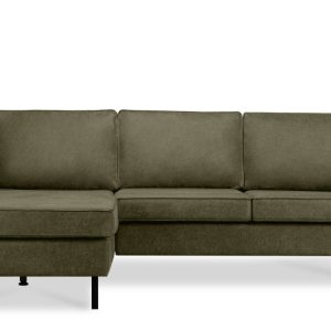 KONSIMO INVIA Narożnik lewy w stylu loft, metalowe nóżki, szer. 234 cm 794956 KONSIMO INVIA Narożnik lewy w stylu loft, metalowe nóżki, szer. 234 cm 794956