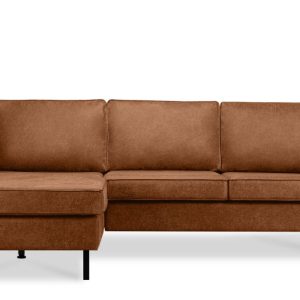 KONSIMO INVIA Narożnik lewy w stylu loft, metalowe nóżki, szer. 234 cm 794958 KONSIMO INVIA Narożnik lewy w stylu loft, metalowe nóżki, szer. 234 cm 794958