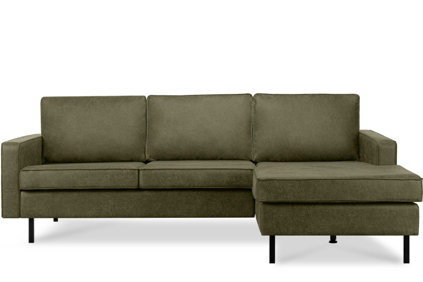 KONSIMO INVIA Narożnik prawy w stylu loft, metalowe nóżki, szer. 234 cm 794960