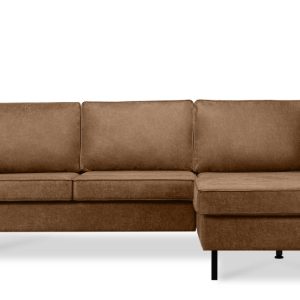 KONSIMO INVIA Narożnik prawy w stylu loft, metalowe nóżki, szer. 234 cm 794961 KONSIMO INVIA Narożnik prawy w stylu loft, metalowe nóżki, szer. 234 cm 794961