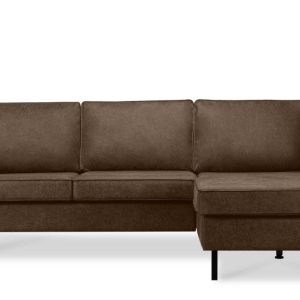 KONSIMO INVIA Narożnik prawy w stylu loft, metalowe nóżki, szer. 234 cm 794962 KONSIMO INVIA Narożnik prawy w stylu loft, metalowe nóżki, szer. 234 cm 794962